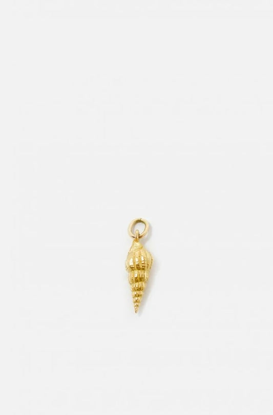 Small Curly Shell Charm