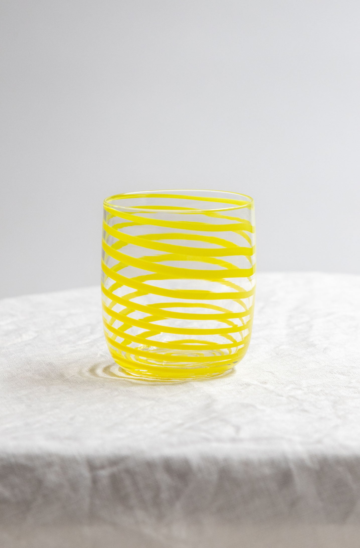 Eagle & Hodges Yellow Swirl Tumbler