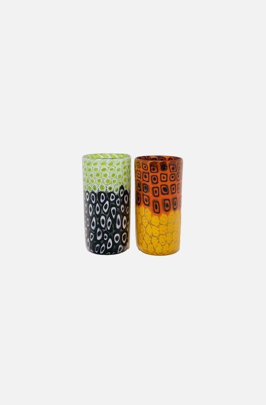 Slim Tall - Mosaic Murano Glasses
