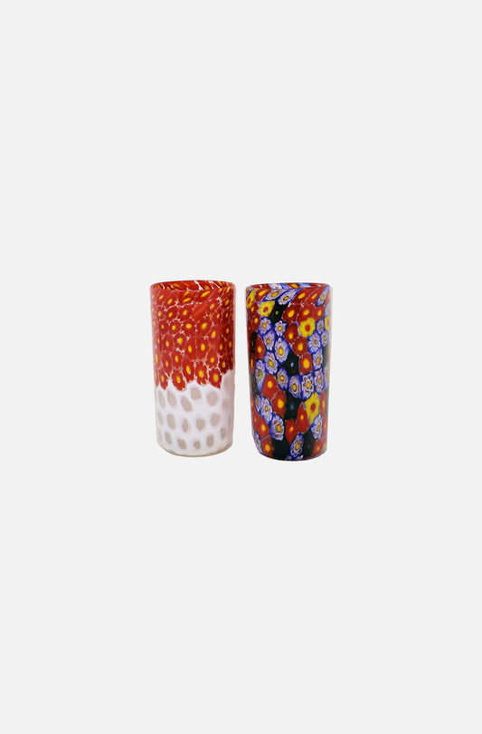 Slim Tall - Mosaic Murano Glasses