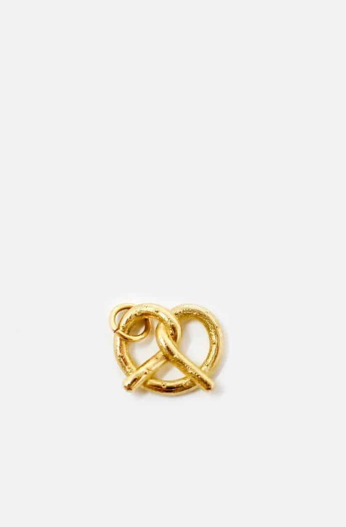 Pretzel Charm