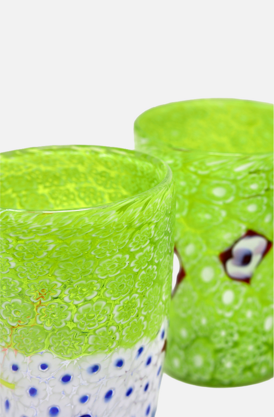 Tall - Mosaic Murano Glasses