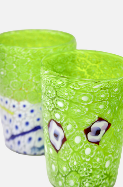 Tall - Mosaic Murano Glasses