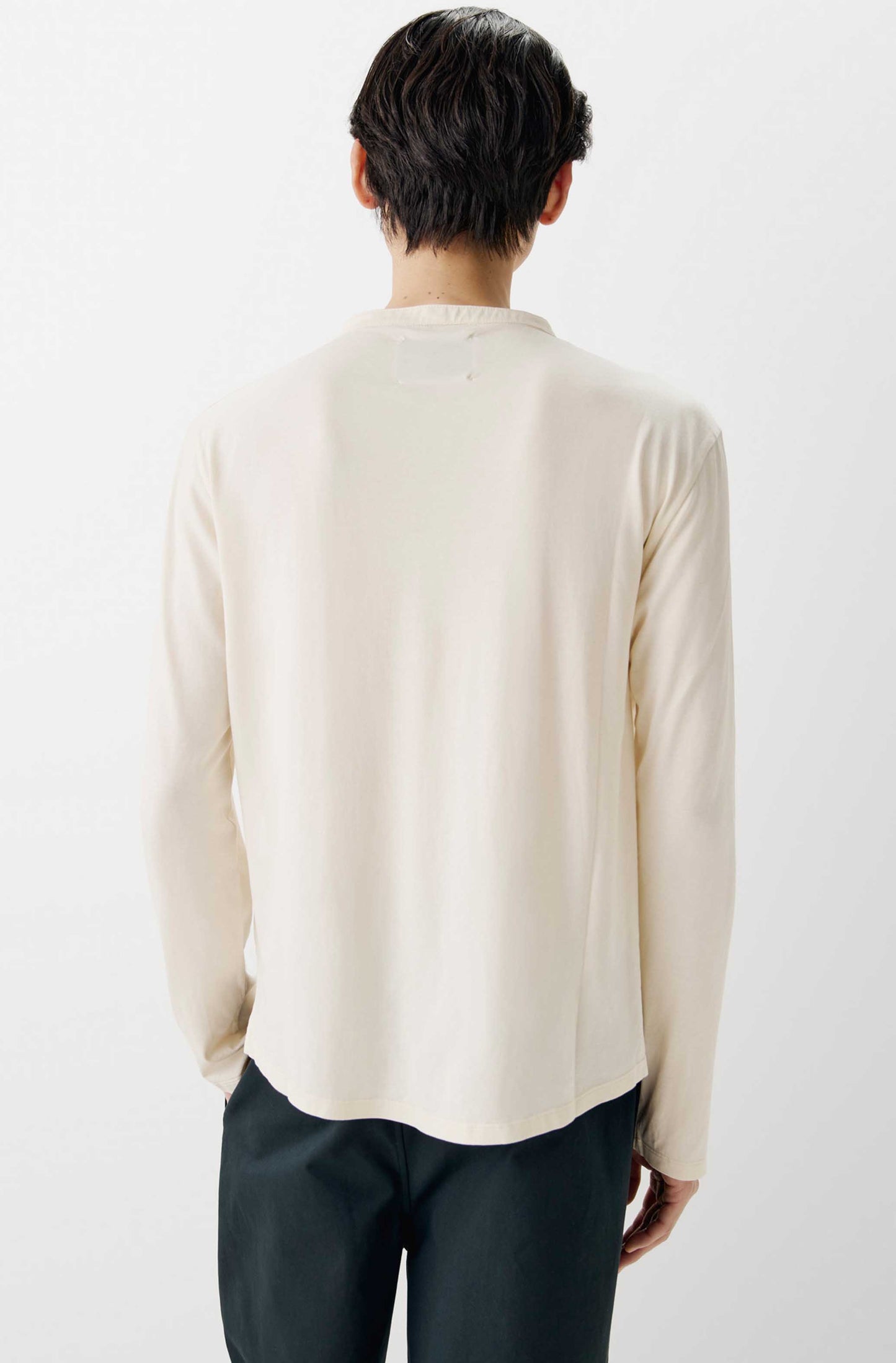 The Silk Henley Top