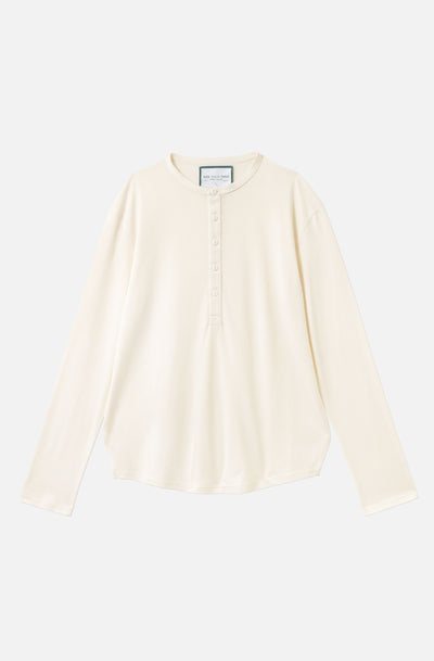 The Silk Henley Top