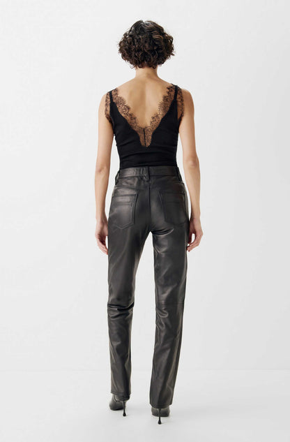 The Kew Lace Ribbed Vest