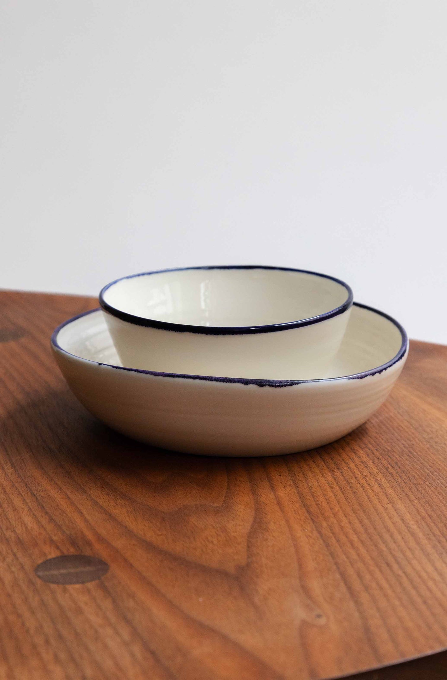 Cobalt Soup Bowl