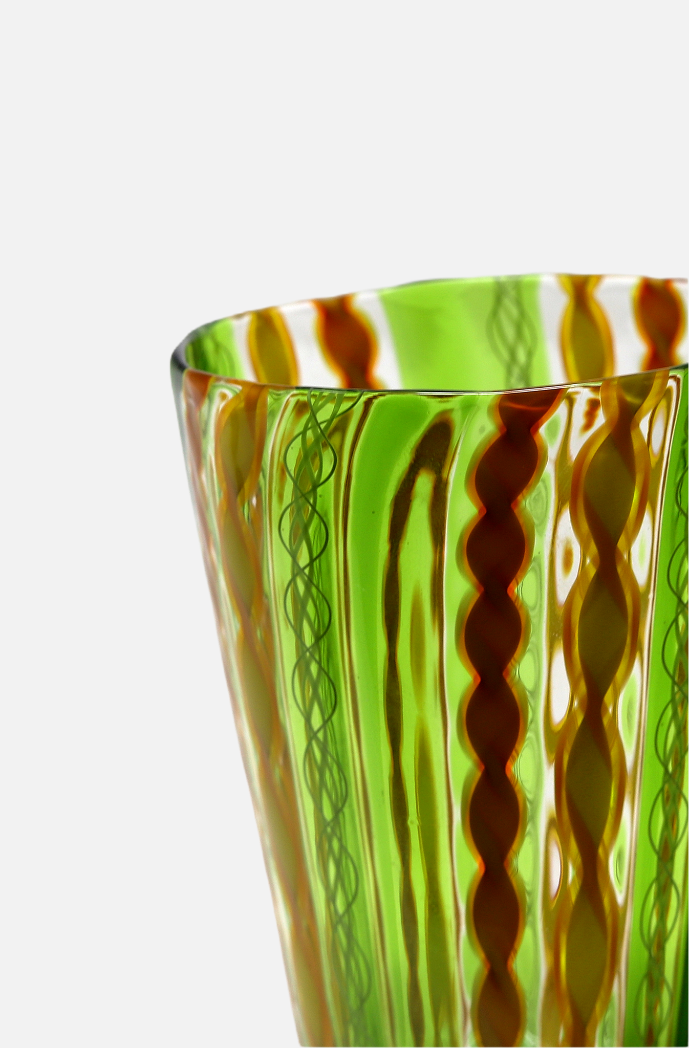 Zanfirico Murano Tumbler - G/G/O/O