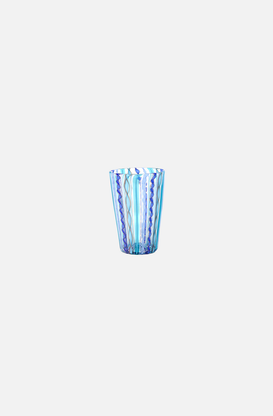 Zanfirico Murano Tumbler B/B/B/B