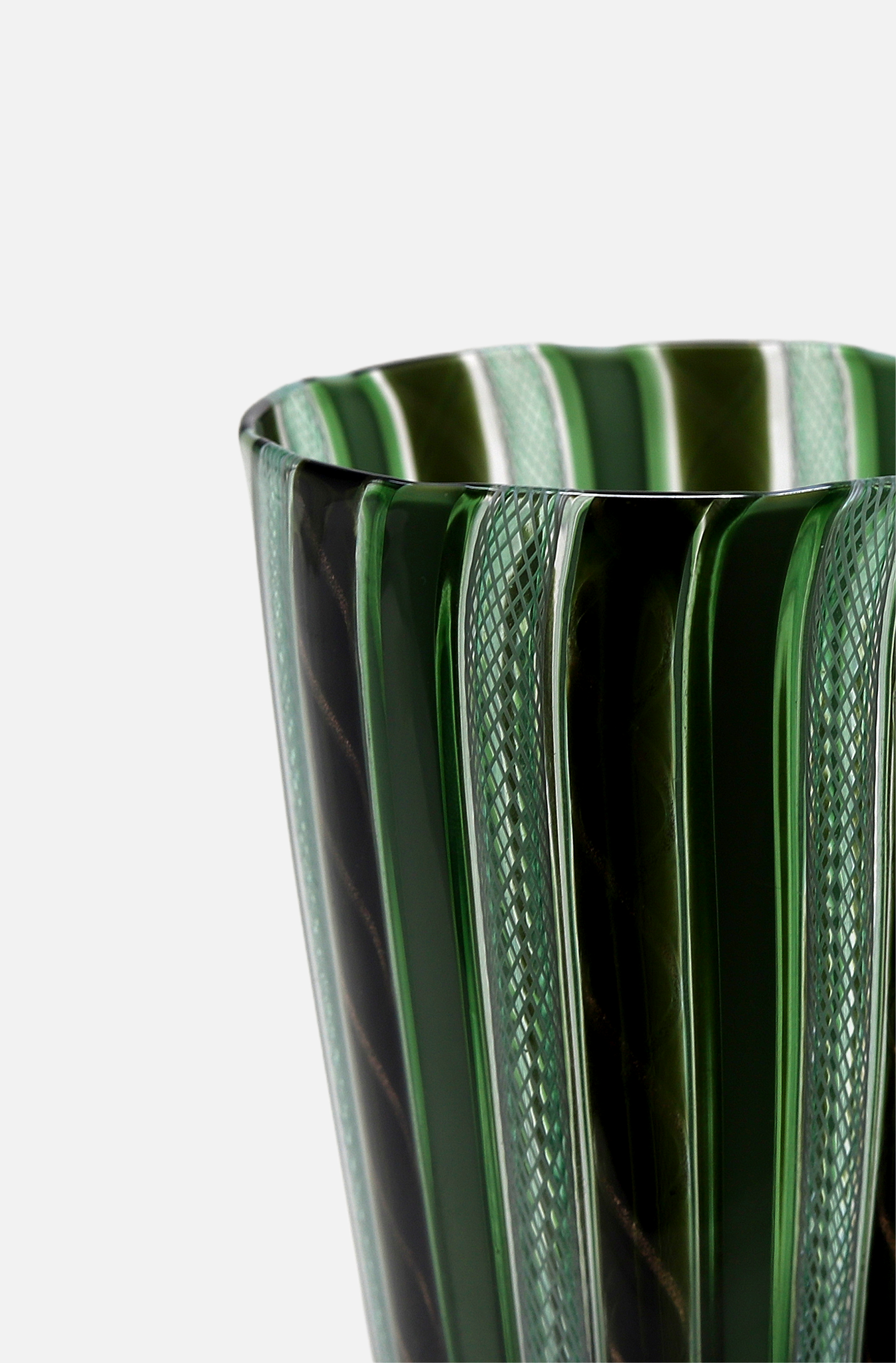 Zanfirico Murano Tumbler - SEA GREEN