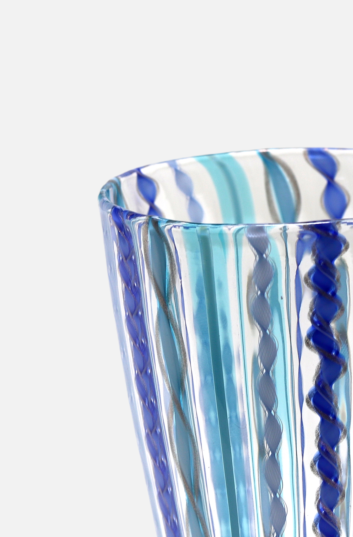 Zanfirico Murano Tumbler B/B/B/B