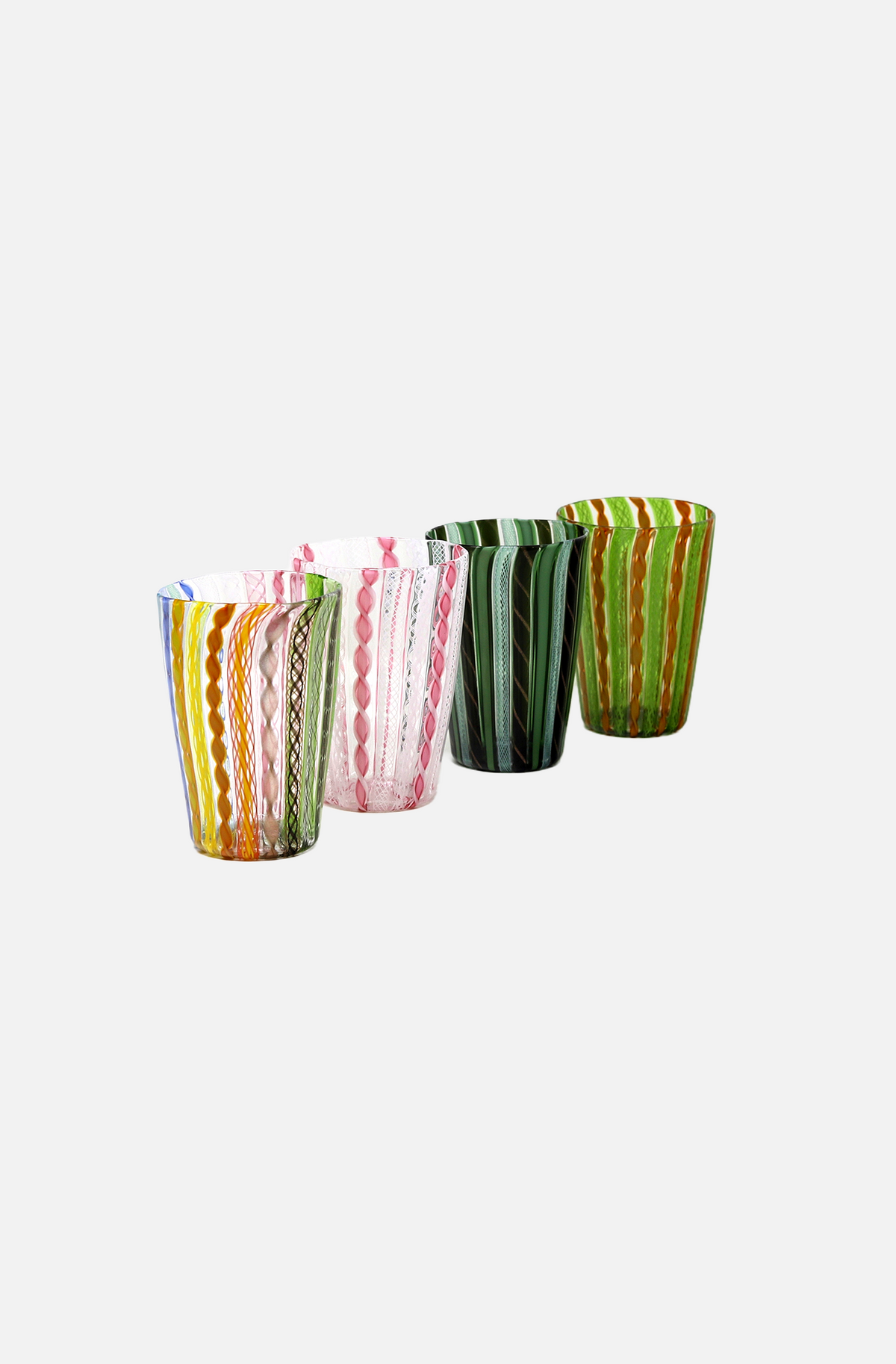 Zanfirico Murano Tumbler - MULTI