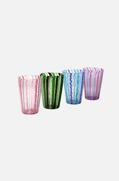 Zanfirico Murano Tumbler P/L/P/W