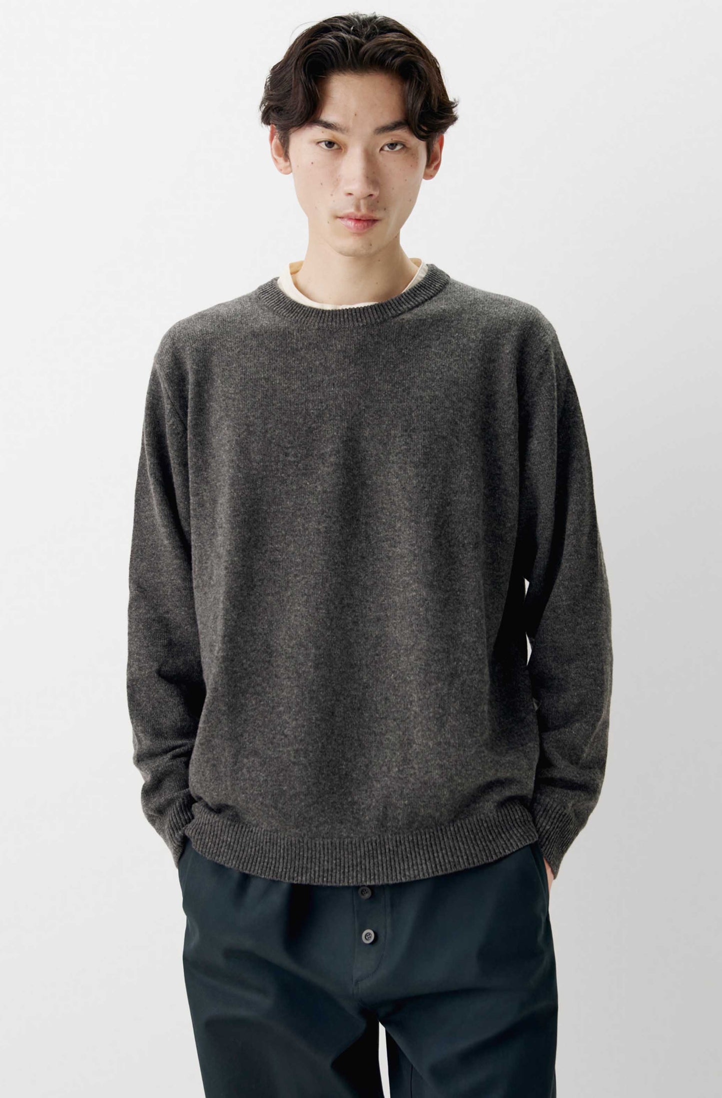 The Men's Classic Cashmere Crew Neck