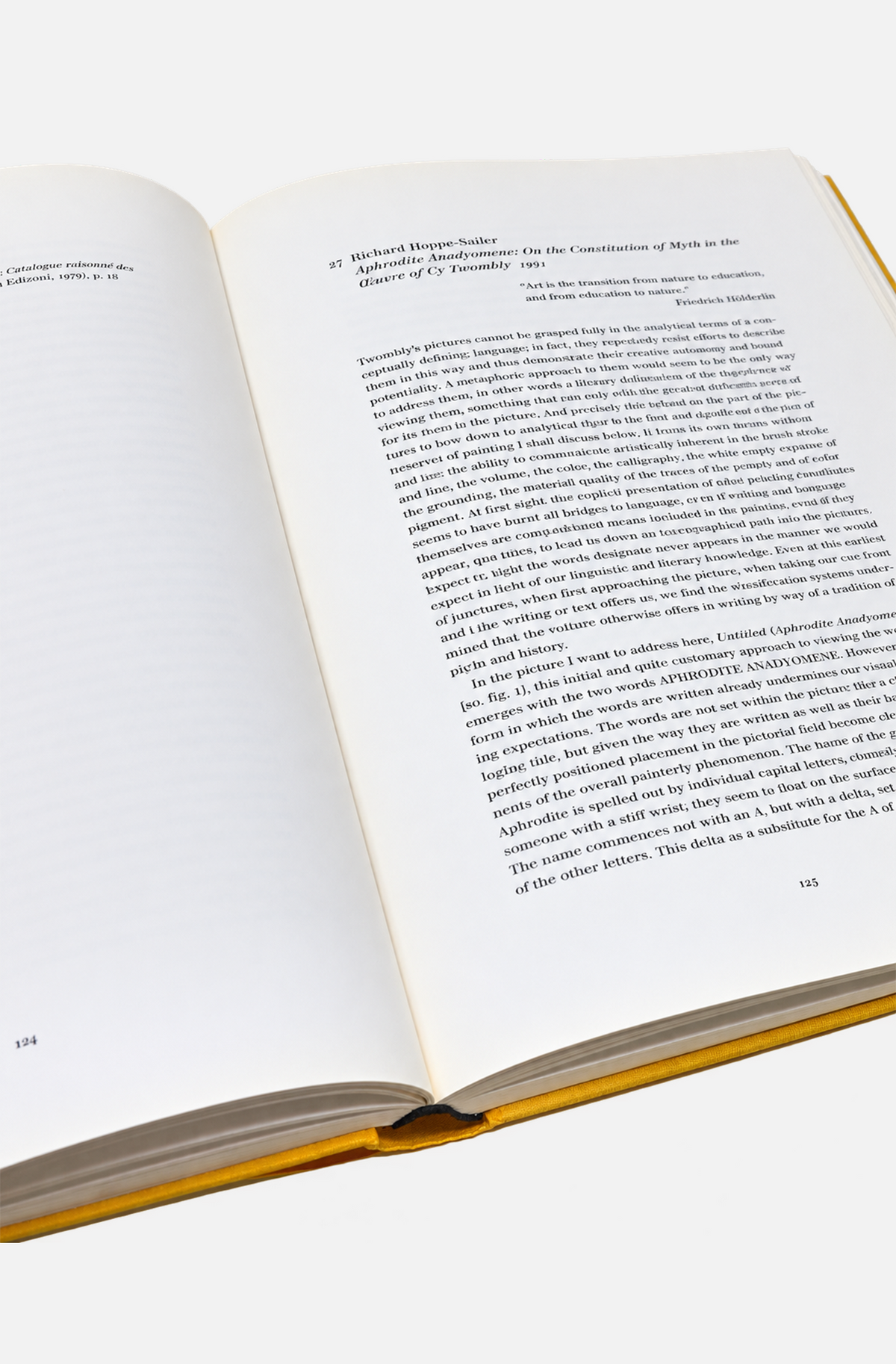 Nicola Del Roscio: Writings On Cy Twombly - Schrimer Mosel