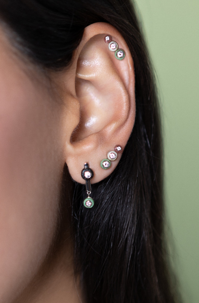 REVIVAL TRIPLE STUD EARRINGS