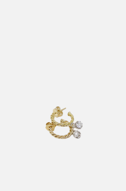 Diamond Rope Hoops