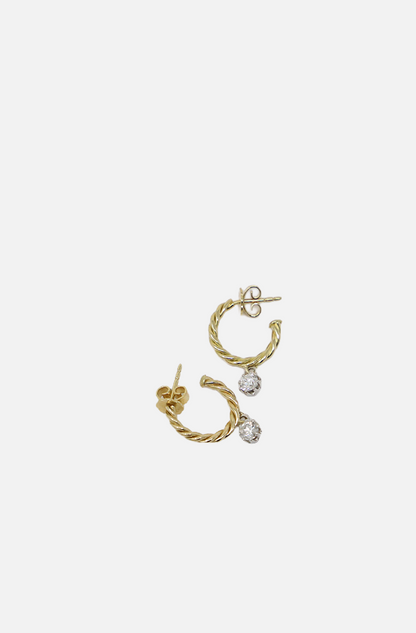 Diamond Rope Hoops