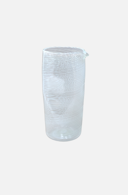 Filigree Jug - White