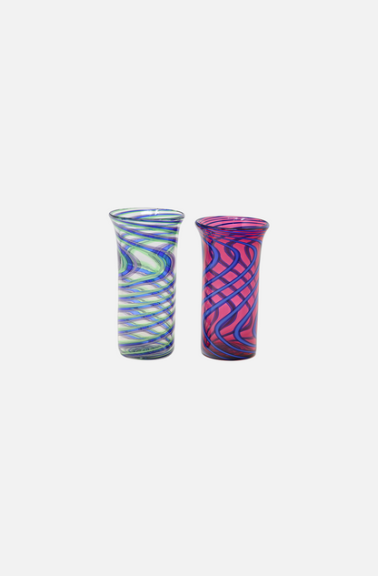 Flute Swirl Glasses