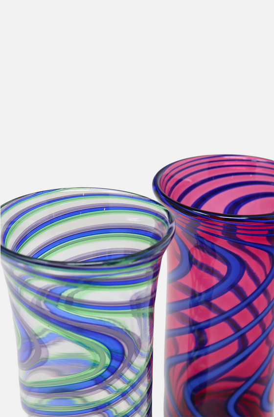 Flute Swirl Glasses