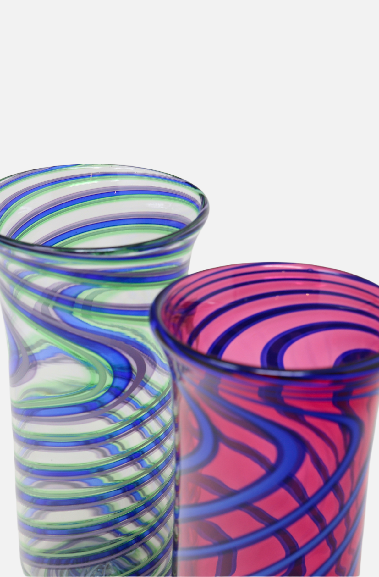 Flute Swirl Glasses