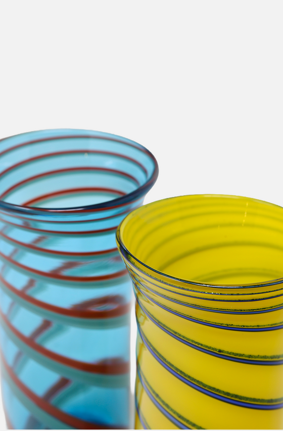 Flute Swirl Glasses