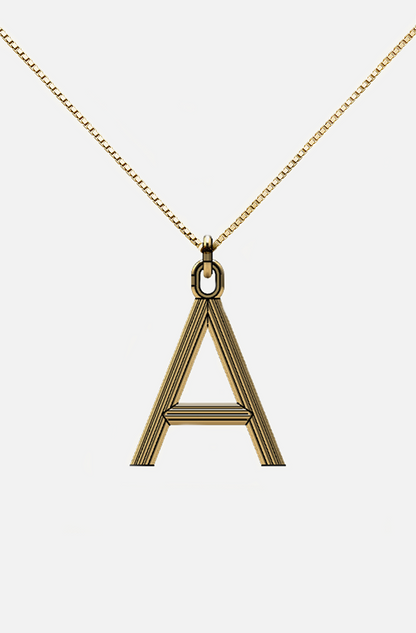 Large Alphabet Necklace