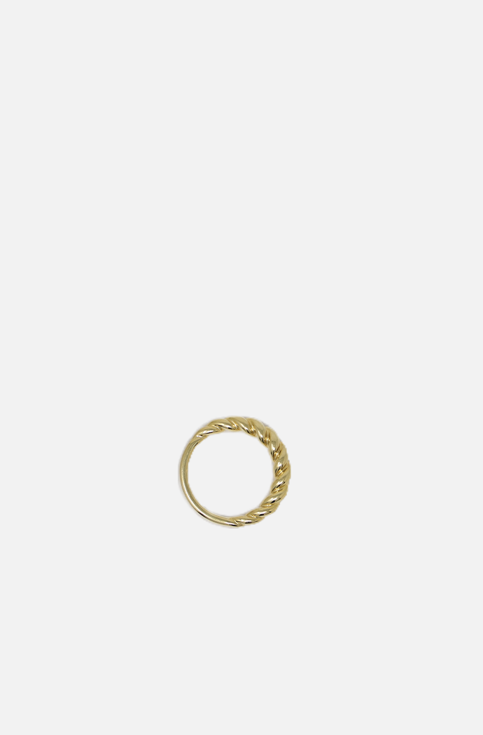Sophie Keegan Gold Rope Ring
