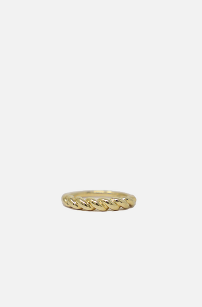 Sophie Keegan Gold Rope Ring