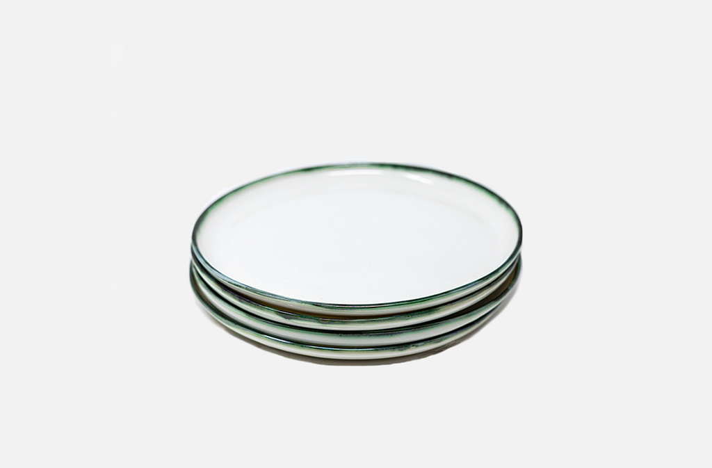 Eagle & Hodges Small Leaf Green Plate