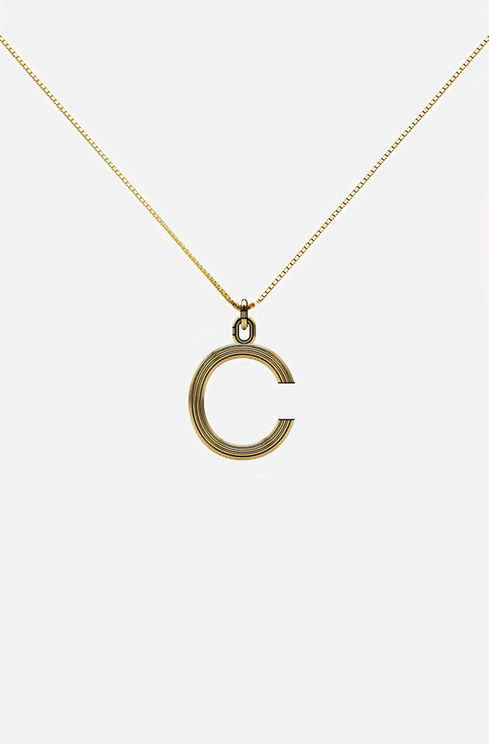 Small Alphabet Necklace