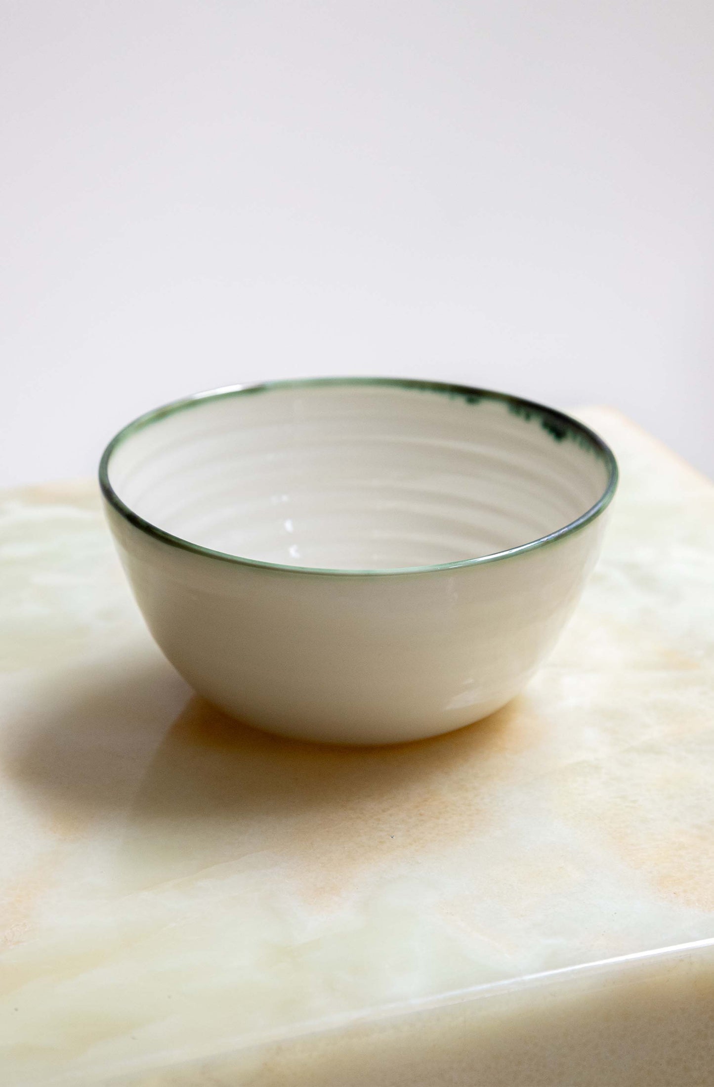 Eagle & Hodges Green Soup Bowl