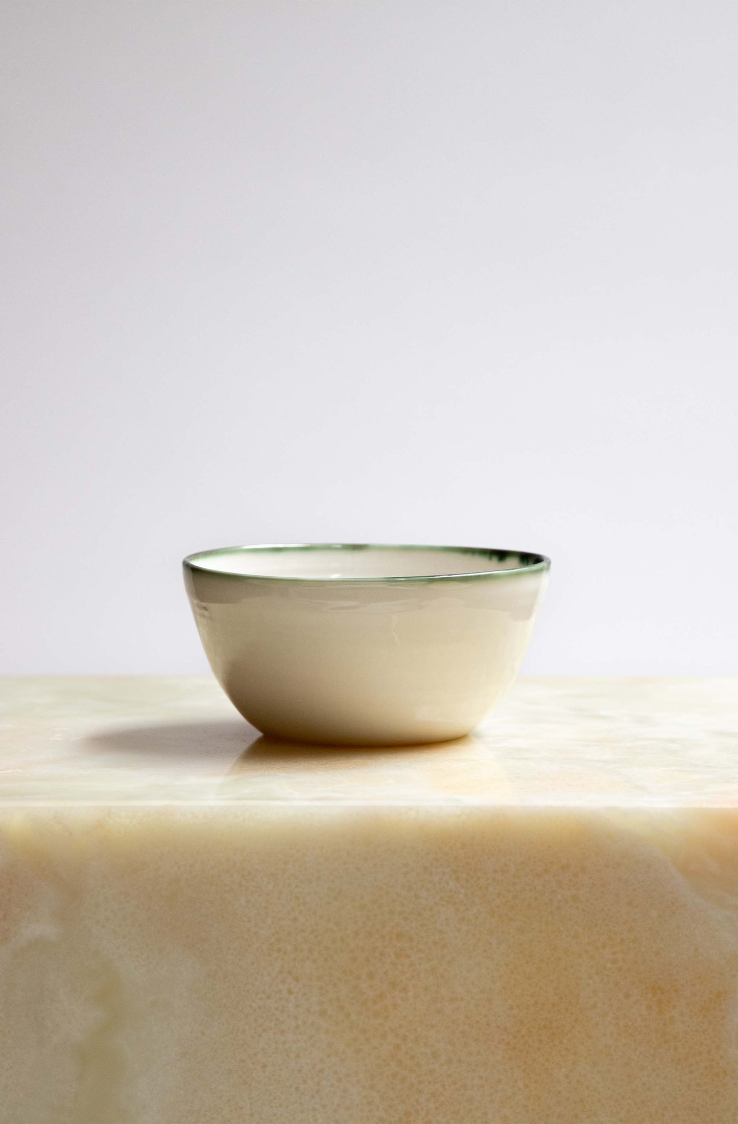 Eagle & Hodges Green Soup Bowl