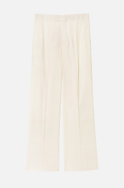 The White Tuxedo Trousers