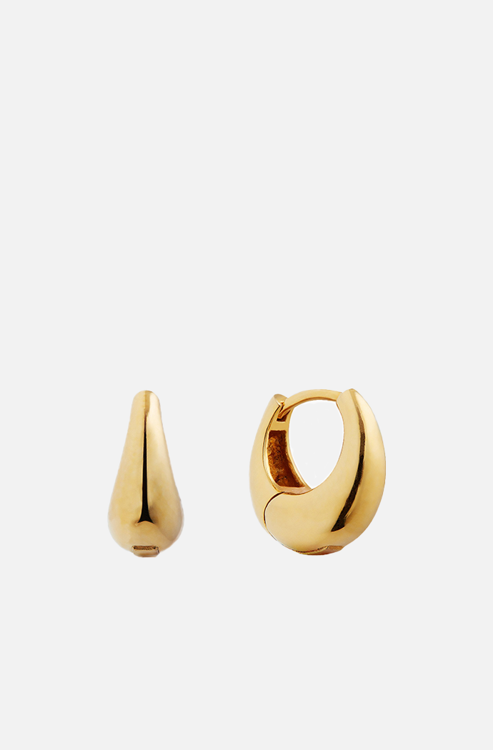 Mini Gold Graduated Hoops