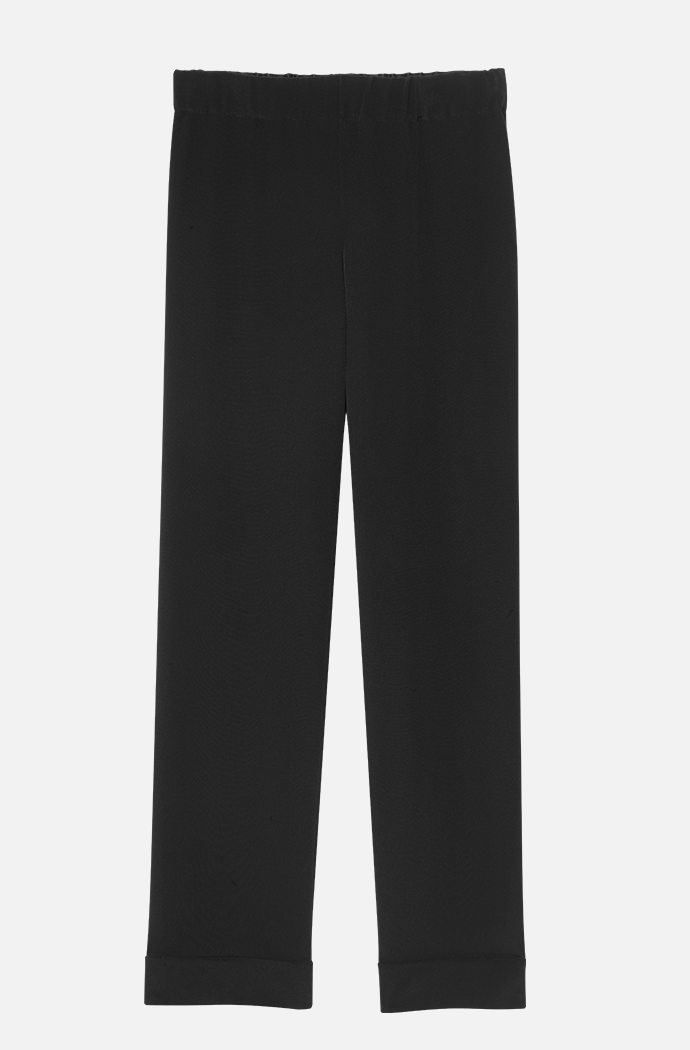 The Midnight Silk Trousers