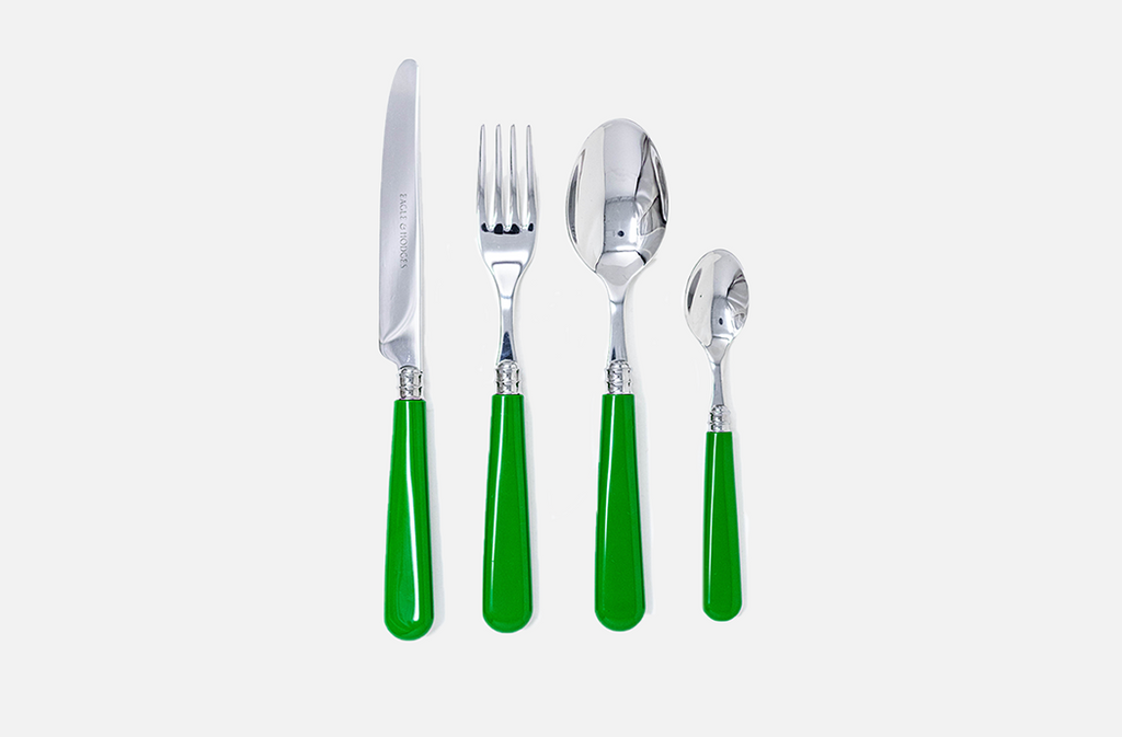 Eagle & Hodges Leaf Green Cutlery Set