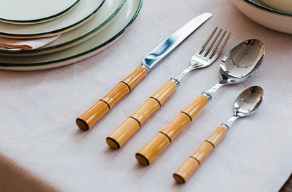 Classic Bamboo Cutlery Set