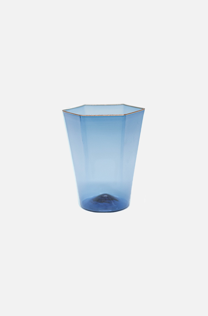 Murano Hexagonal Water Glass