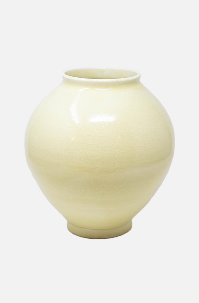 Celadon Moonjar Yellow