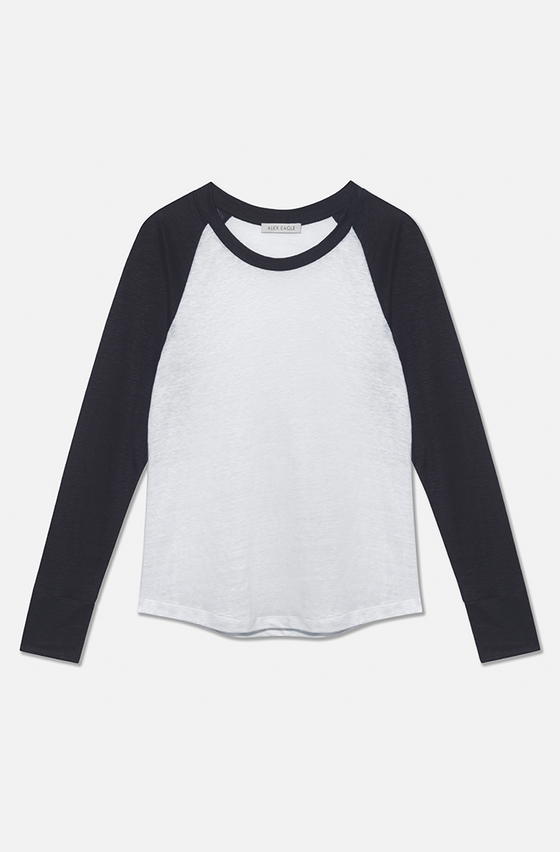 Linen Jersey Raglan T-shirt