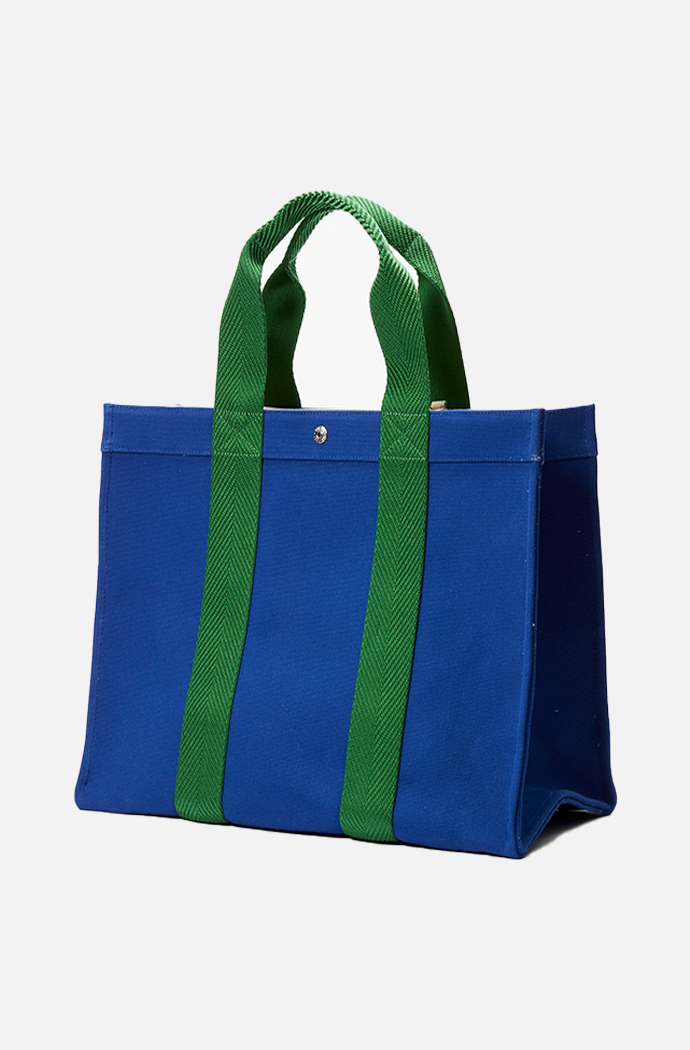 XL Canvas Blue Tote